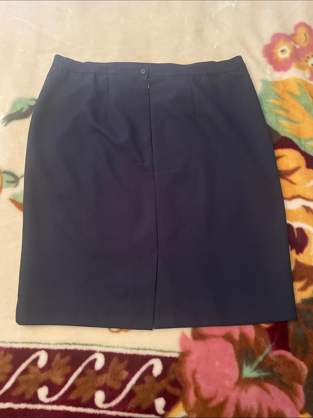 Alfred Dunner Blue Women's Skirt Size 16P